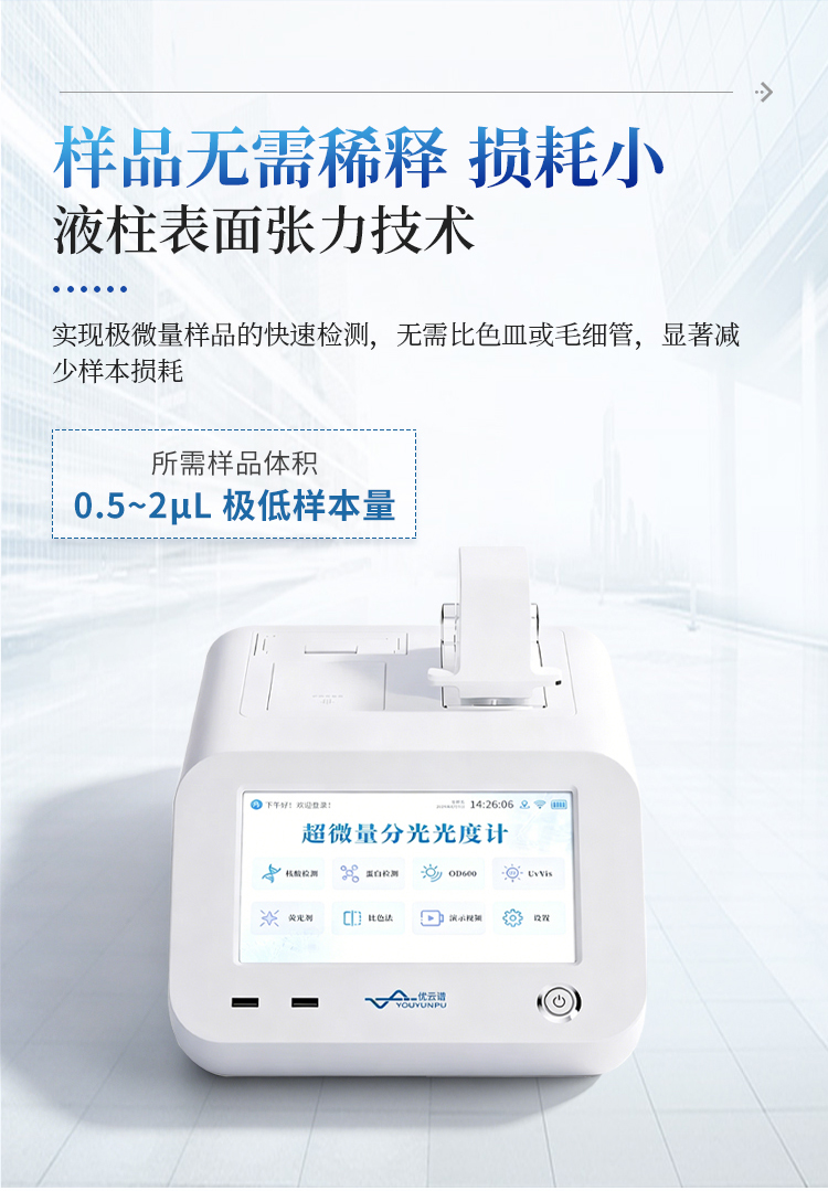 超微量分光光度计