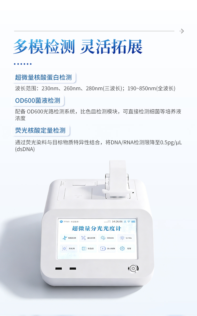超微量分光光度计