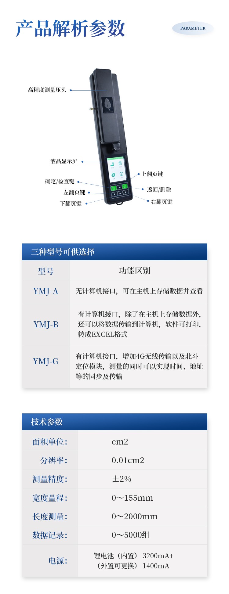 手持式叶面积仪 手持式叶面积仪
